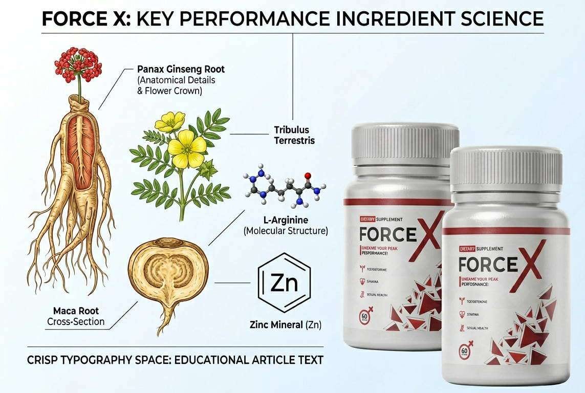 Force X men's vitality – overview