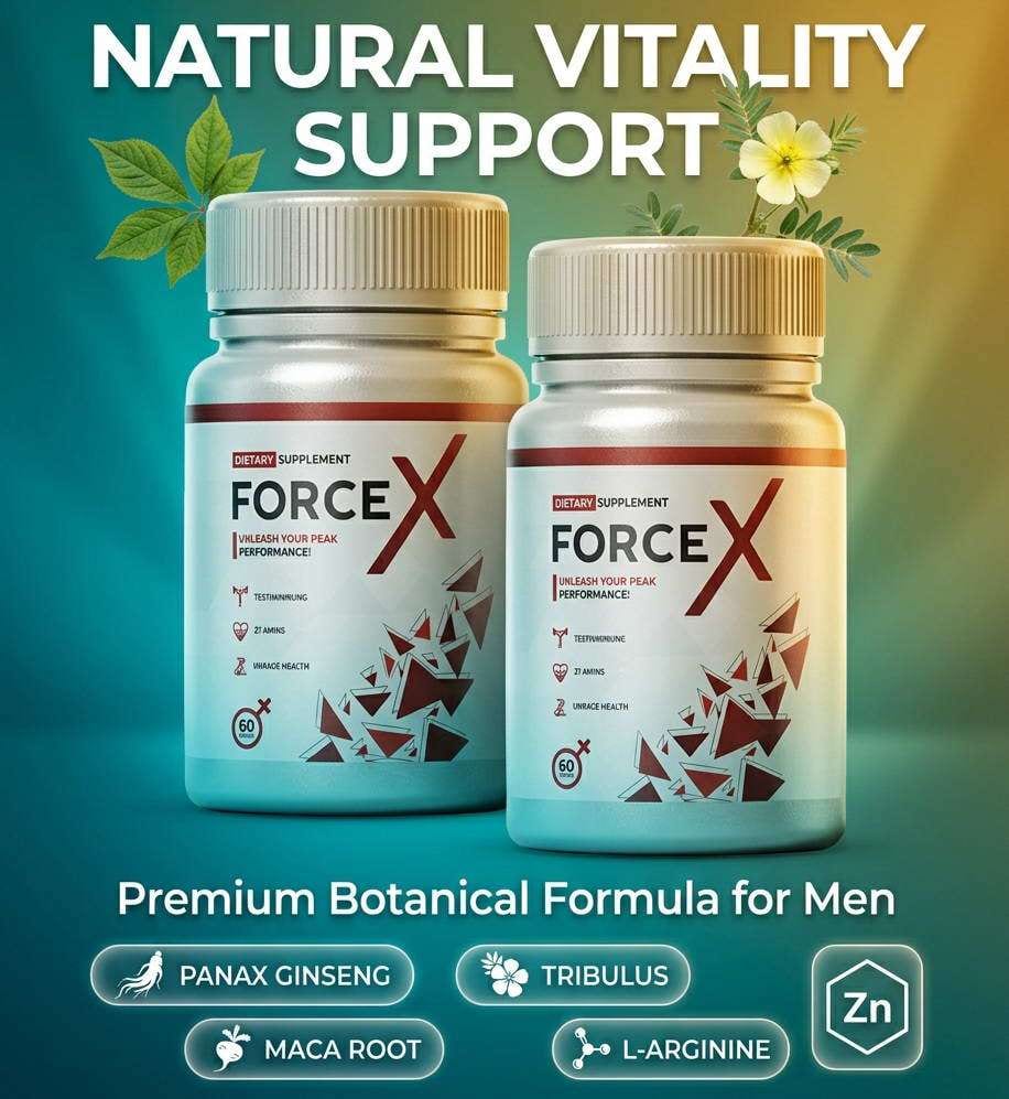 Force X natural ingredients composition analysis