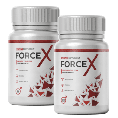Force X natural male vitality supplement capsules