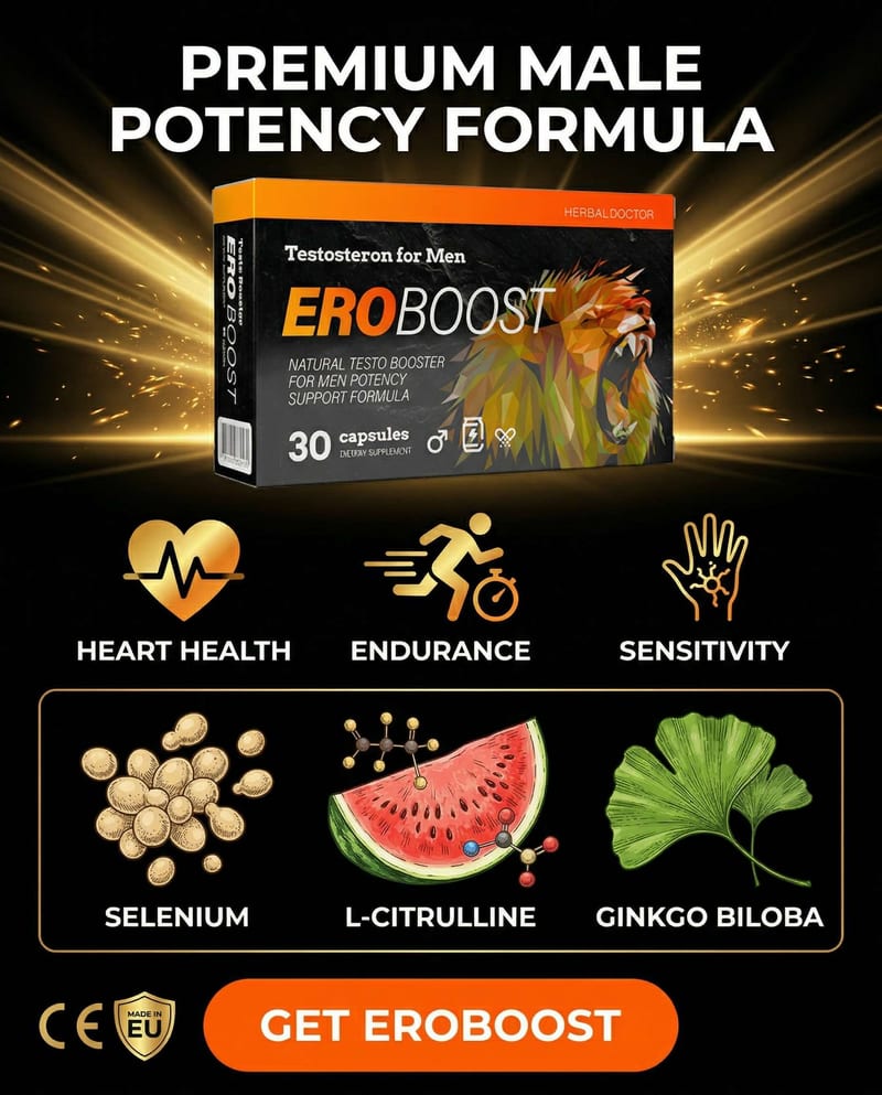 EroBoost — ingredientes naturais europeus